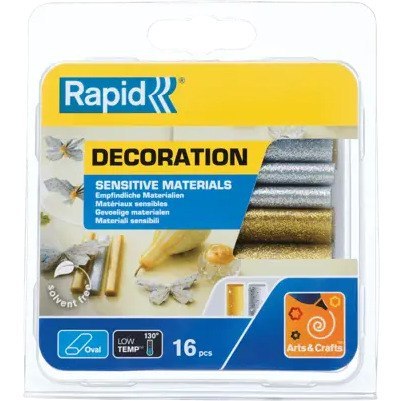 Klej brokatowy (srebrny, złoty) do EG130LT 94mm 40108463 RAPID Klej brokatowy (srebrny, złoty) do EG130LT 94mm 40108463 RAPID