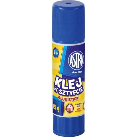 Klej szkolny w sztyfcie Glue Stick transparentny 15g 401110003 ASTRA Klej szkolny w sztyfcie Glue Stick transparentny 15g 401110003 ASTRA