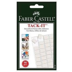 Masa mocująca TACK-IT 50g biała 589150 FC FABER-CASTELL Masa mocująca TACK-IT 50g biała 589150 FC FABER-CASTELL