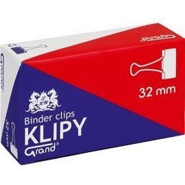 Klip biurowy 32mm do grubszych dokumentów (1 1/4 cala) 110-1094 GRAND Klip biurowy 32mm do grubszych dokumentów (1 1/4 cala) 110-1094 GRAND