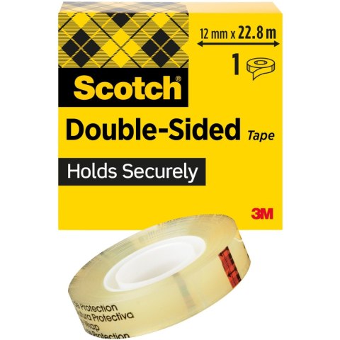 Taśma klejąca 665 dwustronnie klejąca, w pudełku, 12,7mm x 22,8m SCOTCH 70007027314 3M Taśma klejąca 665 dwustronnie klejąca, w pudełku, 12,7mm x 22,8m SCOTCH 70007027314 3M