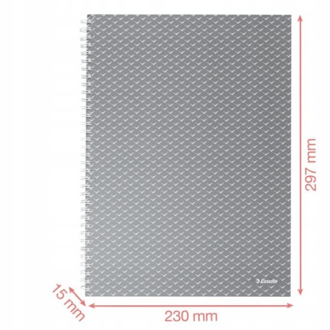 Kołonotatnik Colour`Breeze A4 w kratkę koralowy 628478 ESSELTE Kołonotatnik Colour`Breeze A4 w kratkę koralowy 628478 ESSELTE