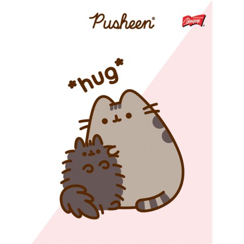 Zeszyt szkolny A5 32 kartki w 3 linie kolorową laminowany PUSHEEN ST.MAJEWSKI Zeszyt szkolny A5 32 kartki w 3 linie kolorową laminowany PUSHEEN ST.MAJEWSKI