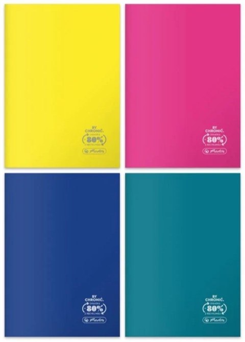 Zeszyt szkolny A5 60 kartek w kratkę 70g ECO PP Colors 9552308 HERLITZ Zeszyt szkolny A5 60 kartek w kratkę 70g ECO PP Colors 9552308 HERLITZ