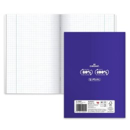 Zeszyt szkolny przedmiotowy A5 60 kartek w kratkę 70g BIOLOGIA 9500059 HERLITZ