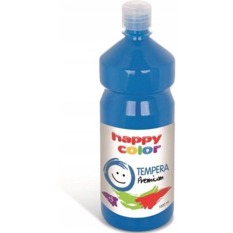 Farba TEMPERA Premium 1000ml błękitna HAPPY COLOR 3310 1000-30 Farba TEMPERA Premium 1000ml błękitna HAPPY COLOR 3310 1000-30