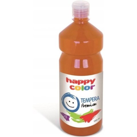 Farba TEMPERA Premium 1000ml c.pomarańczowa HAPPY COLOR 3310 1000-45 Farba TEMPERA Premium 1000ml c.pomarańczowa HAPPY COLOR 3310 1000-45