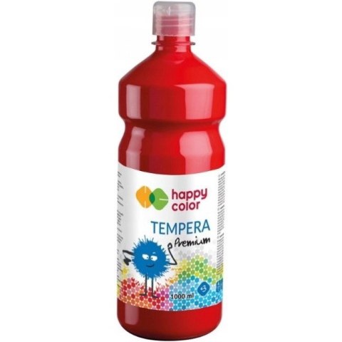 Farba TEMPERA Premium 1000ml czerwona HAPPY COLOR 3310 1000-2 Farba TEMPERA Premium 1000ml czerwona HAPPY COLOR 3310 1000-2