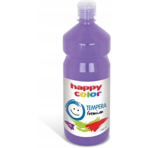 Farba TEMPERA Premium 1000ml lawendowa HAPPY COLOR 3310 1000-62 Farba TEMPERA Premium 1000ml lawendowa HAPPY COLOR 3310 1000-62