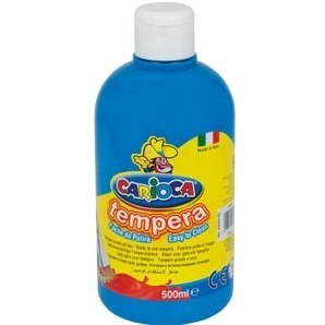 Farba TEMPERA błękit CARIOCA 500ml 170-2354 Farba TEMPERA błękit CARIOCA 500ml 170-2354