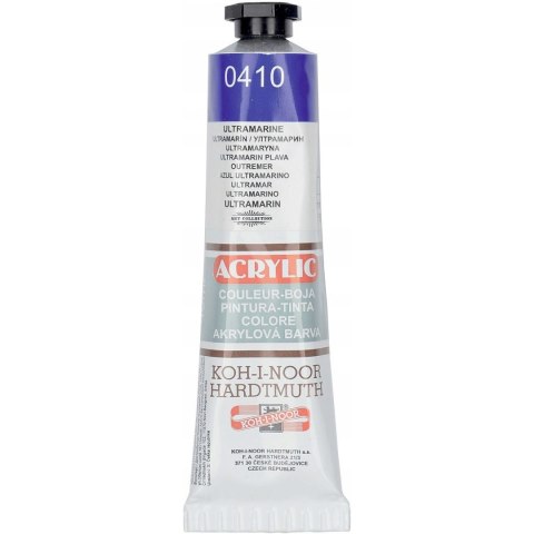 Farba akrylowa 162717 ultramaryna 0410 40ml. KOH-I-NOOR Farba akrylowa 162717 ultramaryna 0410 40ml. KOH-I-NOOR