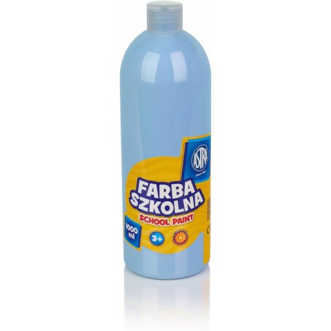 Farba plakatowa szkolna 1000ml błękitna 301217059 ASTRA Farba plakatowa szkolna 1000ml błękitna 301217059 ASTRA