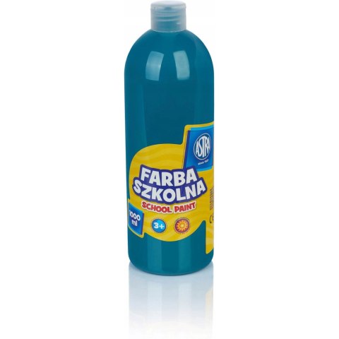 Farba plakatowa szkolna 1000ml turkusowa 301217064 ASTRA Farba plakatowa szkolna 1000ml turkusowa 301217064 ASTRA