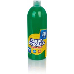 Farba plakatowa szkolna 1000ml zielona jasna 301217051 ASTRA