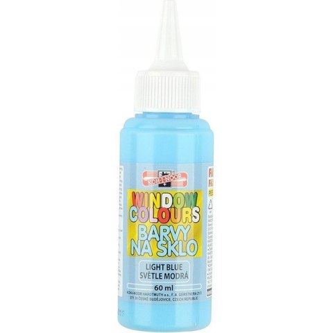 Farba witrażowa 60ml j.niebieska 9742008 KOH-I-NOOR