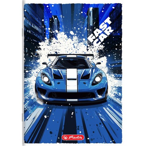Zeszyt A5 32k kratka margines FAST CAR 400196836 HERLITZ Zeszyt A5 32k kratka margines FAST CAR 400196836 HERLITZ