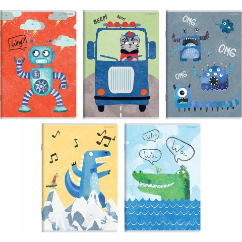 Zeszyt A6 32k kratka BOYS CARD 400181858 TOP 2000 Zeszyt A6 32k kratka BOYS CARD 400181858 TOP 2000