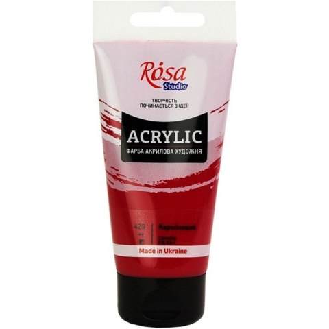 Farba akrylowa Rosa Studio 75ml CARMINE 429 Farba akrylowa Rosa Studio 75ml CARMINE 429