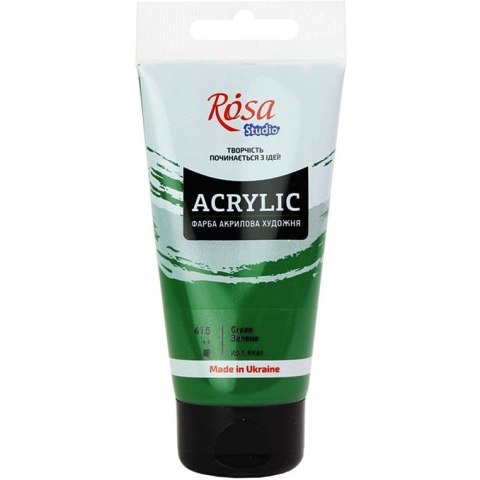 Farba akrylowa Rosa Studio 75ml GREEN 415 Farba akrylowa Rosa Studio 75ml GREEN 415