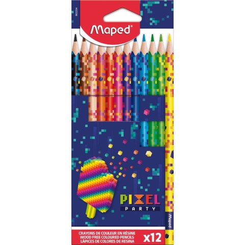 Kredki PIXEL 12 sztuk 862204 MAPED Kredki PIXEL 12 sztuk 862204 MAPED