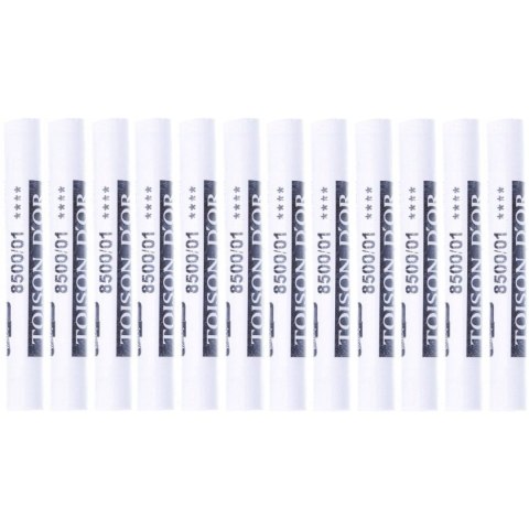 Kredki pastele suche TITANIUM WHITE (12szt.) 8500/01 KOH-I-NOOR Kredki pastele suche TITANIUM WHITE (12szt.) 8500/01 KOH-I-NOOR