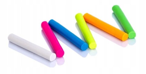 Plastelina dla dzieci fluorescencyjna 6 kolorów zestaw 83811906 ASTRA Plastelina dla dzieci fluorescencyjna 6 kolorów zestaw 83811906 ASTRA