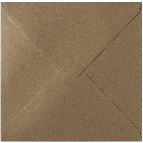 Koperta 160x160mm KRAFT ciemny beż K 120g. (10szt.) 280322 Galeria Papieru Koperta 160x160mm KRAFT ciemny beż K 120g. (10szt.) 280322 Galeria Papieru