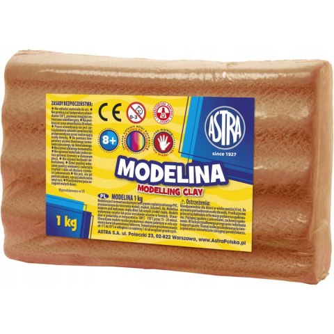 Modelina termoutwardzalna 1kg brązowa 304111002 ASTRA Modelina termoutwardzalna 1kg brązowa 304111002 ASTRA