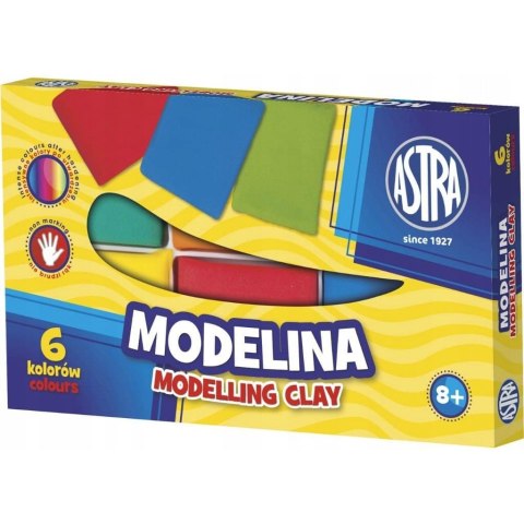 Modelina termoutwardzalna zestaw 6 kolorów 83911901 ASTRA Modelina termoutwardzalna zestaw 6 kolorów 83911901 ASTRA