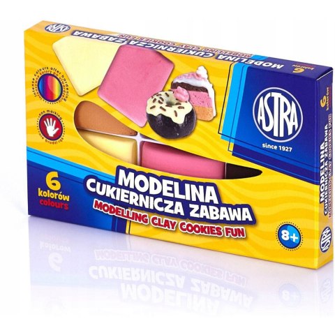Modelina termoutwardzalna zestaw 6 kolorów CUKIERNICZA ZABAWA 304114001 ASTRA Modelina termoutwardzalna zestaw 6 kolorów CUKIERNICZA ZABAWA 304114001 ASTRA