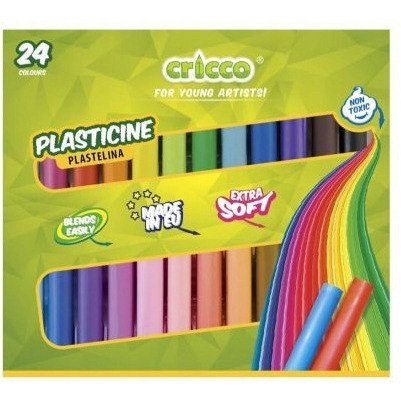 Plastelina CRICCO 24kolory CR370K24 Plastelina CRICCO 24kolory CR370K24