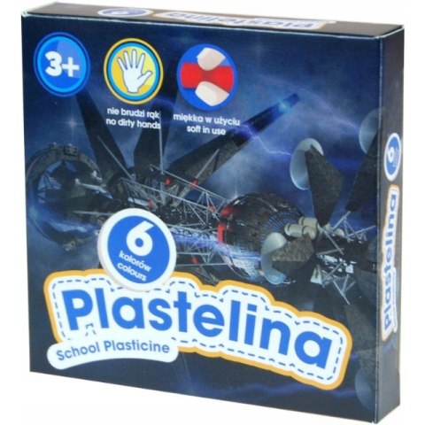 Plastelina dla dzieci szkolna 6 kolorów zestaw KOSMOS 303218004 ASTRA Plastelina dla dzieci szkolna 6 kolorów zestaw KOSMOS 303218004 ASTRA