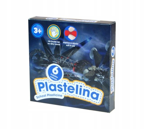 Plastelina dla dzieci szkolna 6 kolorów zestaw KOSMOS 303218004 ASTRA Plastelina dla dzieci szkolna 6 kolorów zestaw KOSMOS 303218004 ASTRA