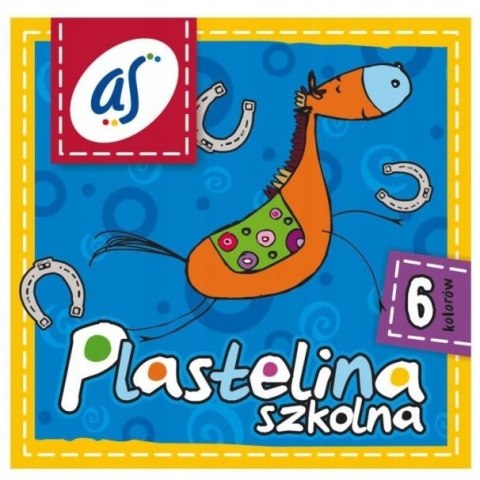 Plastelina dla dzieci szkolna AS zestaw 6 kolorów 303219001 ASTRA Plastelina dla dzieci szkolna AS zestaw 6 kolorów 303219001 ASTRA