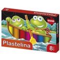 Plastelina szkolna dla dzieci Zestaw 8 kolorów MONA St.Majewski