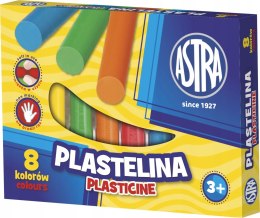 Plastelina szkolna dla dzieci zestaw 8 kolorów 83814902 ASTRA