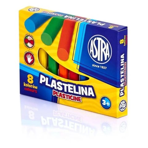 Plastelina szkolna dla dzieci zestaw 8 kolorów 83814902 ASTRA Plastelina szkolna dla dzieci zestaw 8 kolorów 83814902 ASTRA