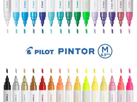 Marker PINTOR M metaliczny niebieski PISW-PT-M-ML PILOT Marker PINTOR M metaliczny niebieski PISW-PT-M-ML PILOT
