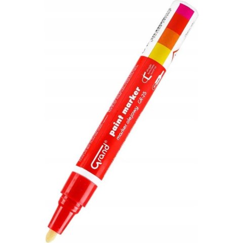 Marker olejowy GR-25 czerwony GRAND Marker olejowy GR-25 czerwony GRAND