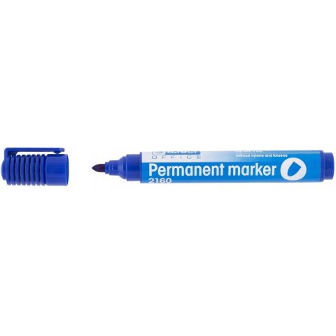 Marker permanentny 2160 niebieski okrągła końcówka 101113 D.RECT Marker permanentny 2160 niebieski okrągła końcówka 101113 D.RECT