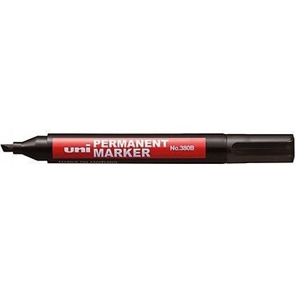 Marker permanentny UNI NO-380 ścięty zielony Marker permanentny UNI NO-380 ścięty zielony