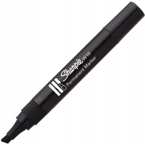Marker permanentny W10 ścięty czarny S0192654 SHARPIE Marker permanentny W10 ścięty czarny S0192654 SHARPIE