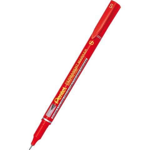 Foliopis wodoodporny czerwony 0,4mm NFS410-B PENTEL Foliopis wodoodporny czerwony 0,4mm NFS410-B PENTEL
