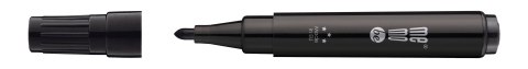 Marker permanentny M200 końcówka okrągła 3mm czarny MM200-02 MEMOBE Marker permanentny M200 końcówka okrągła 3mm czarny MM200-02 MEMOBE