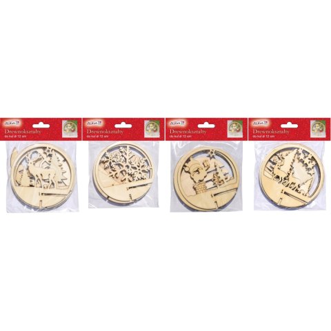 Drewnokształty do kul akrylowych 12cm CDA-1162 ALIGA Drewnokształty do kul akrylowych 12cm CDA-1162 ALIGA