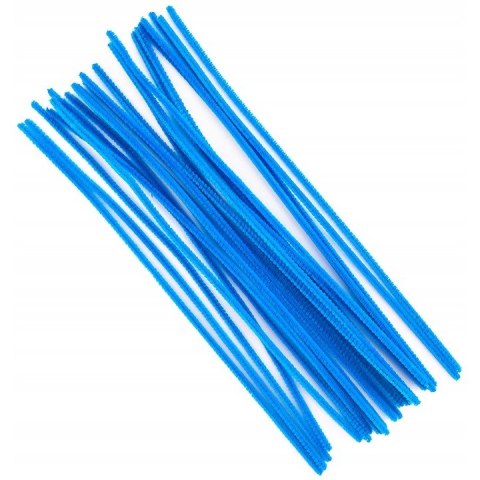 Druty pluszowe DPK-15 niebieskie ALIGA Druty pluszowe DPK-15 niebieskie ALIGA