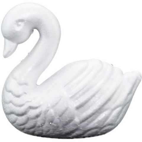 Ozdoba styropianowa ŁABĘDŹ 13cm SE3 BREWIS Ozdoba styropianowa ŁABĘDŹ 13cm SE3 BREWIS