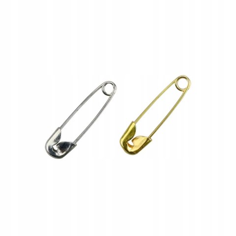 Agrafki złote / srebrne mini 18mm (100 szt) 623218 TITANUM Agrafki złote / srebrne mini 18mm (100 szt) 623218 TITANUM