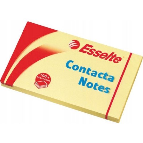 Bloczek samoprzylepny 75x125mm 100k żółty ESSELTE 83001 Bloczek samoprzylepny 75x125mm 100k żółty ESSELTE 83001