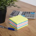 Bloczek samoprzylepny 75x75mm 400k mix neon mango D.RECT (110626)